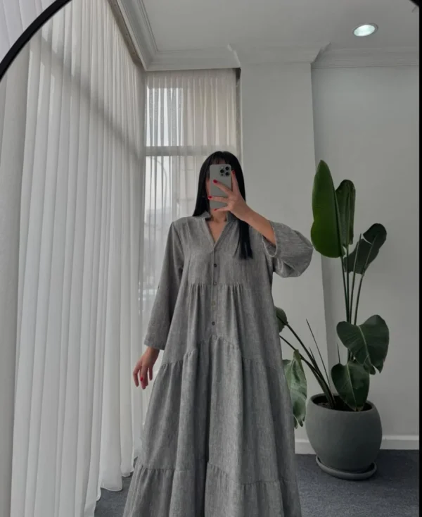 Trendy Turkish Long Flair Maxi - Image 9