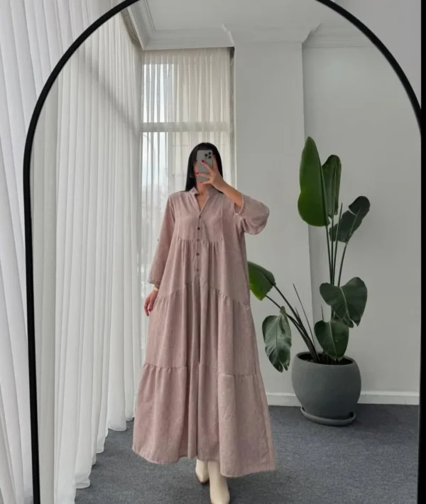 Trendy Turkish Long Flair Maxi - Image 11