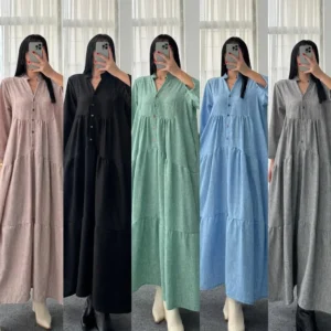 Trendy Turkish Long Flair Maxi
