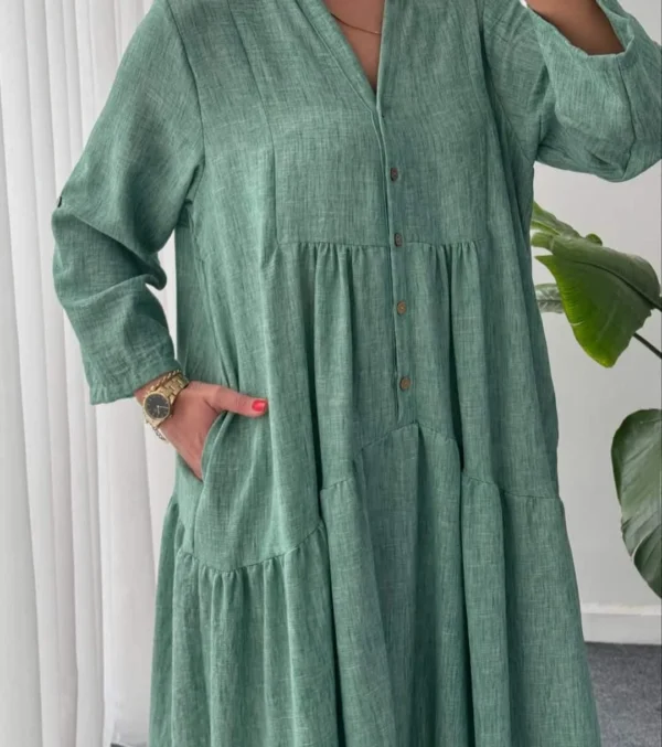 Trendy Turkish Long Flair Maxi - Image 5