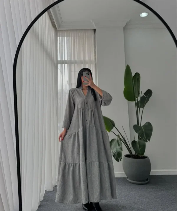 Trendy Turkish Long Flair Maxi - Image 3