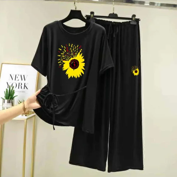 Dori-Style Big-Printed 2-Pcs Lounge And Night Wear Suit. WLW-15 - Image 3