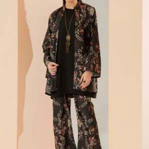 Trendy Floral Shrug 3 Piece  TS01