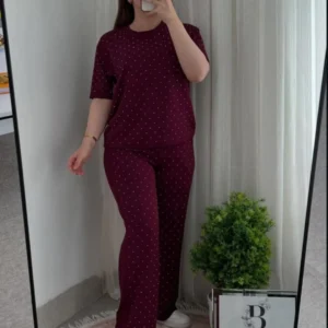 Comfort Round Neck Women 2 Piece Summer Dryfit Tracksuit For Her