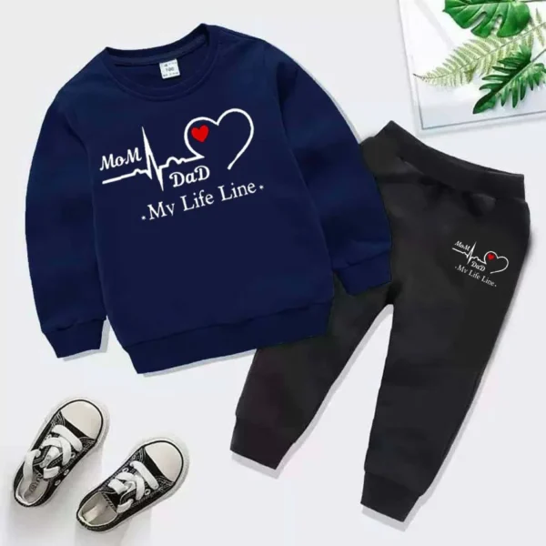 Trendy Shop  Life-Line Kids Sweat Style Winter Tracksuit. - Image 10