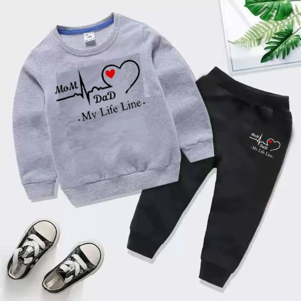 Trendy Shop  Life-Line Kids Sweat Style Winter Tracksuit. - Image 9
