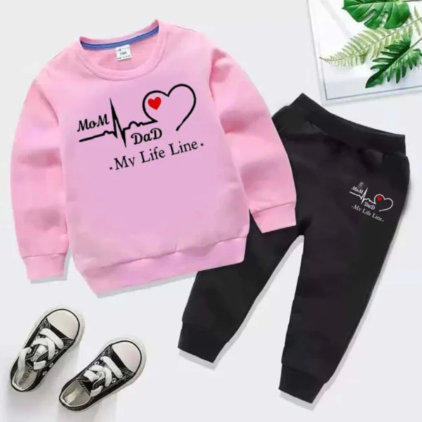Trendy Shop  Life-Line Kids Sweat Style Winter Tracksuit. - Image 7