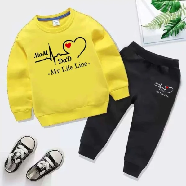 Trendy Shop  Life-Line Kids Sweat Style Winter Tracksuit. - Image 8