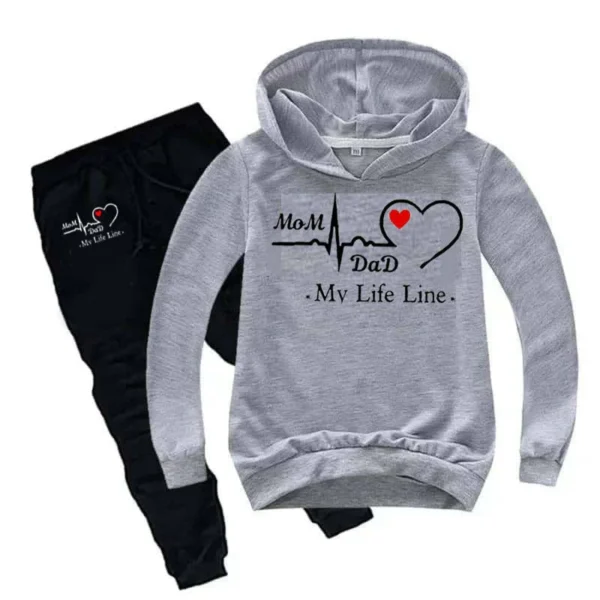 Trendy Shop  Bundle Of 3 Kids Hoodie Style 2-Pcs Winter Suit. Deal-3 - Image 5