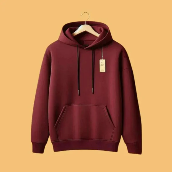 Pull-Over Style Casual Winter Hoodie For Her. - Image 7