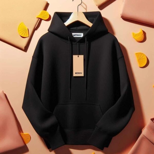 Pull-Over Style Casual Winter Hoodie For Her. - Image 3