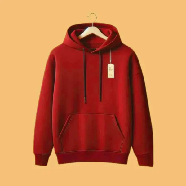 Pull-Over Style Casual Winter Hoodie For Her. - Image 2