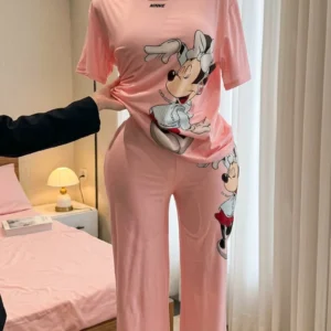 Minnie Mouse Premium Soft Cotton 2-Piece Night Suit