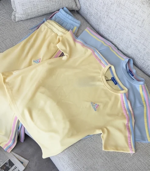 Pastel Stripe Premium 2-Piece Tracksuit - Image 2